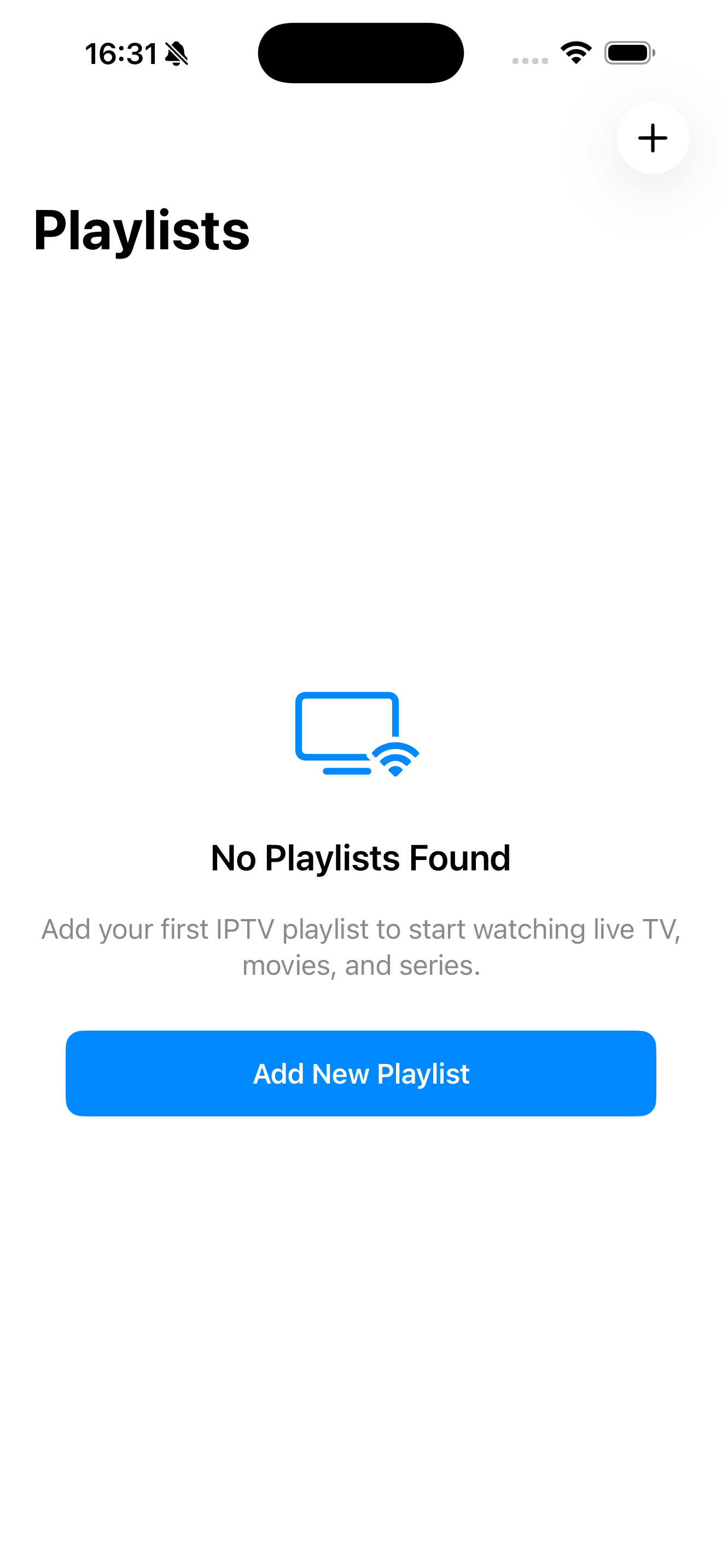 Add your playlist